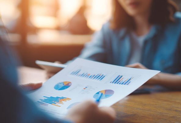 A conceptual graphic representing data and security, highlighting the ISO-certified consumer engagement solutions IC Engage uses to protect brand and audience identity.