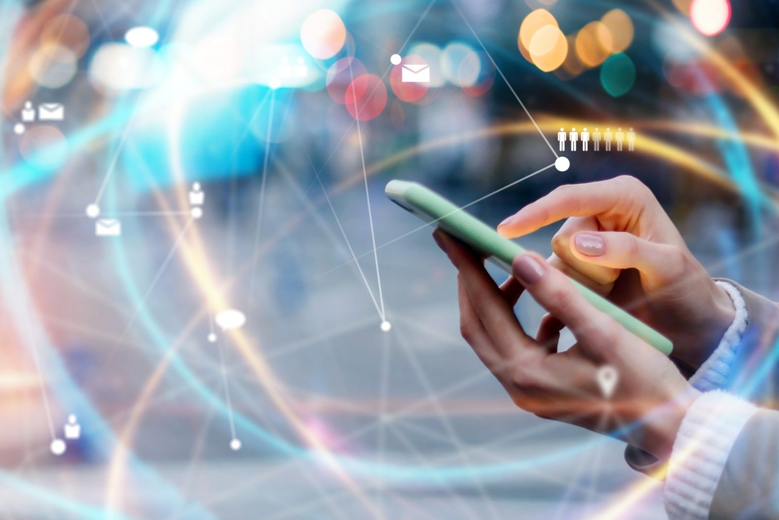 A coverage map highlighting extended connectivity, illustrating the seamless reach of our Canadian mobile messaging solutions across all provinces and territories.